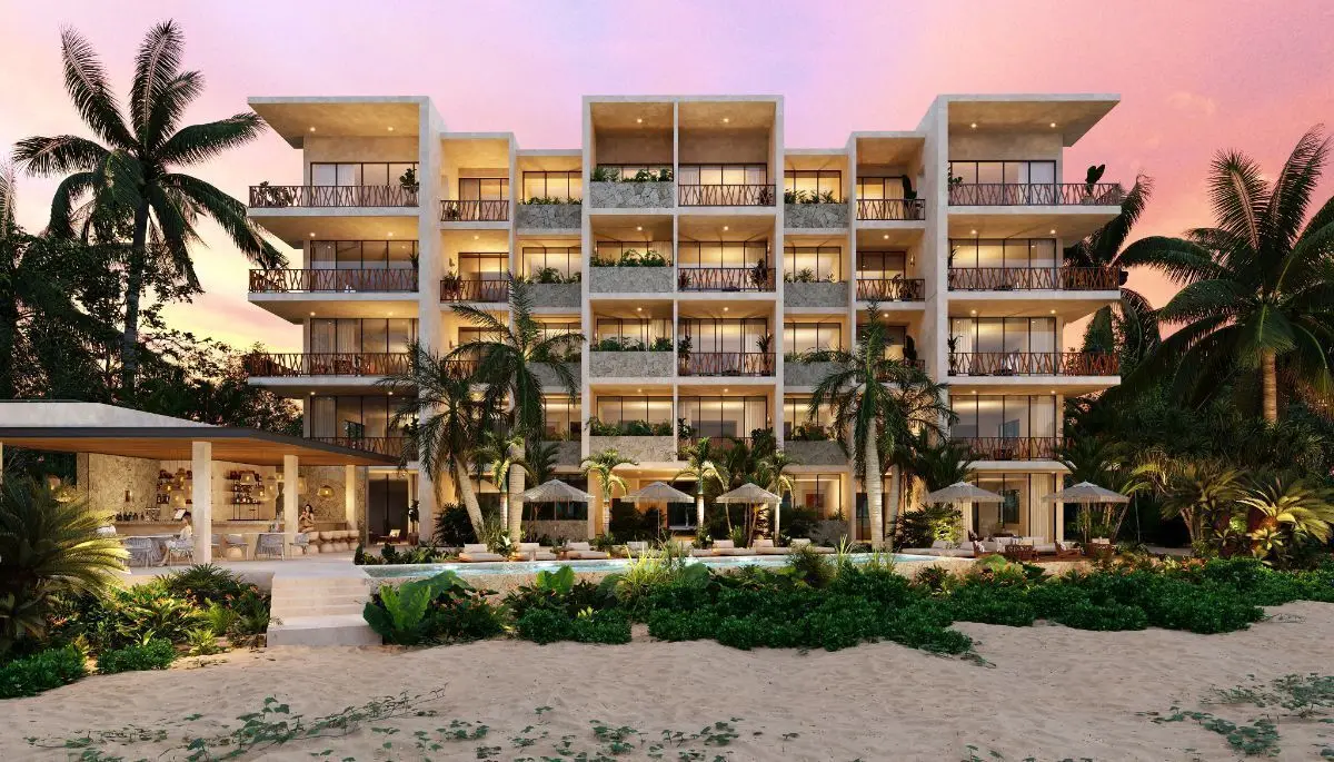 Departamento frente al mar Arrecife Sisal — foto 2