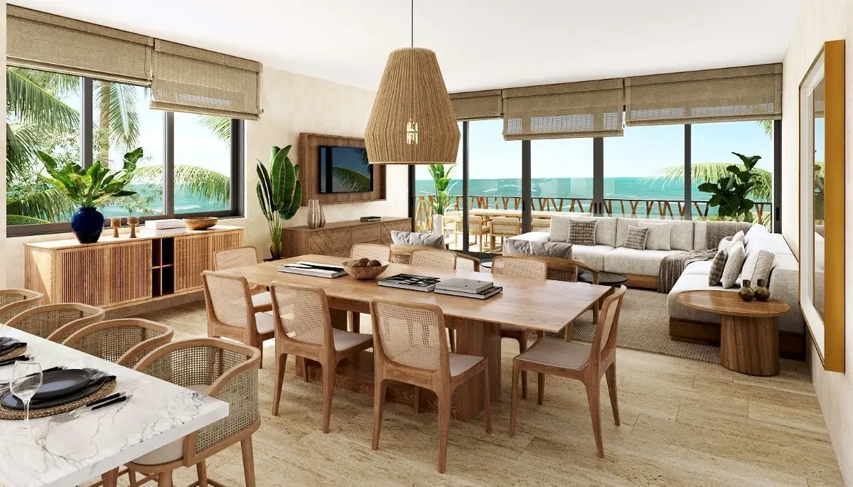 Apartamentos frente al mar de 2 dormitorios en SisalBeachfront apartments 2 bedrooms in Sisal