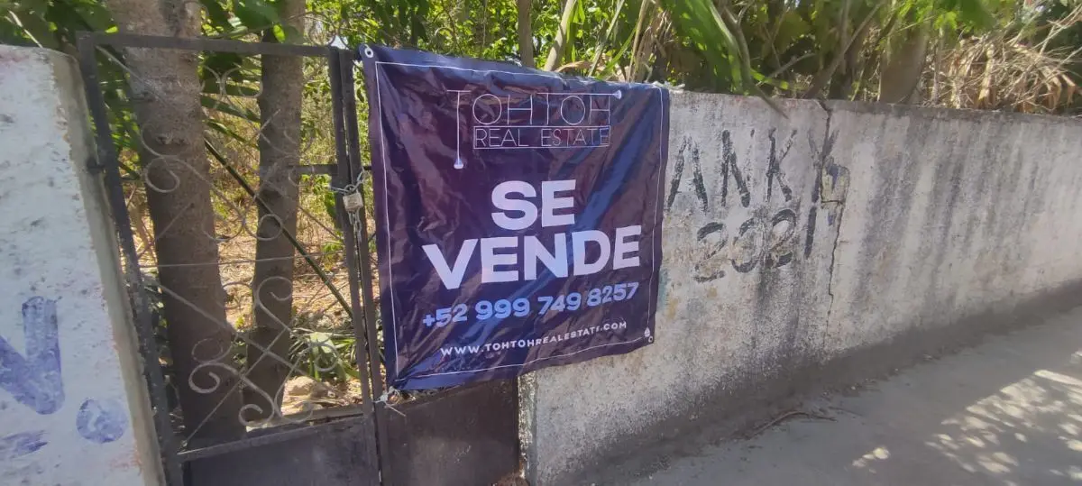 Amplio terreno en Hunucma en calle transitada. — foto 5