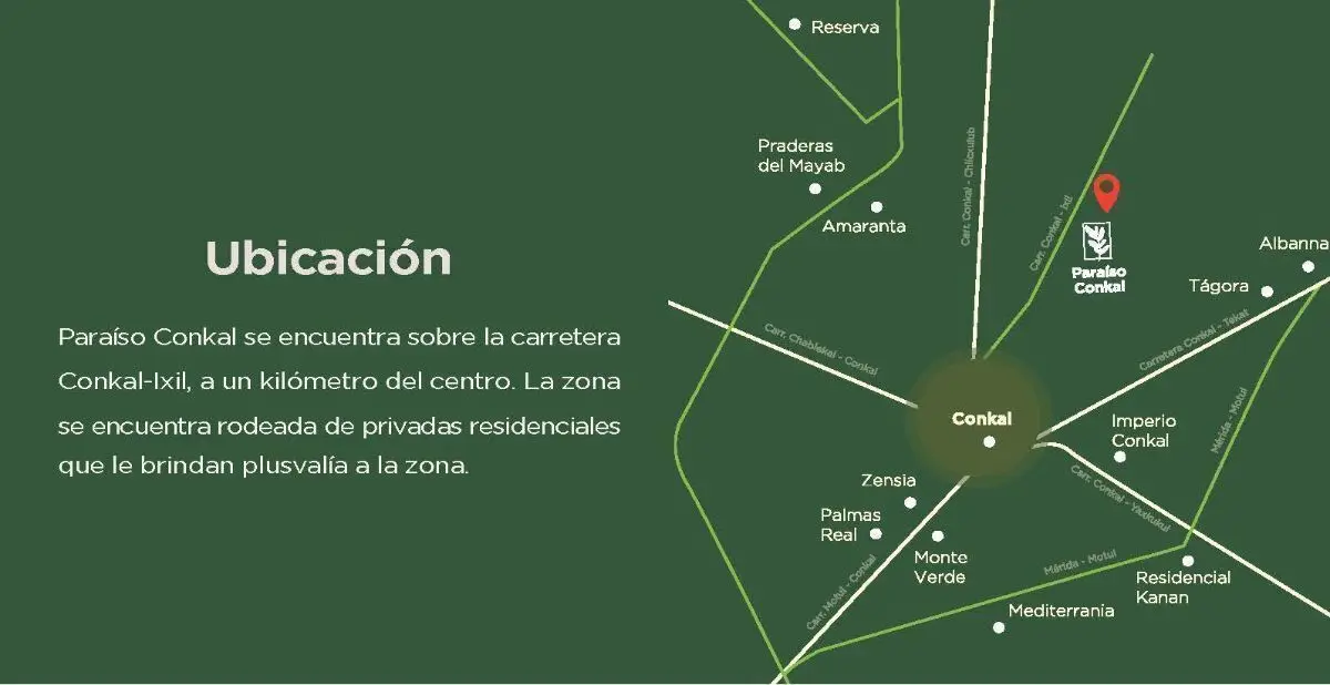 Terreno residencial con servicios en Conkal — foto 5