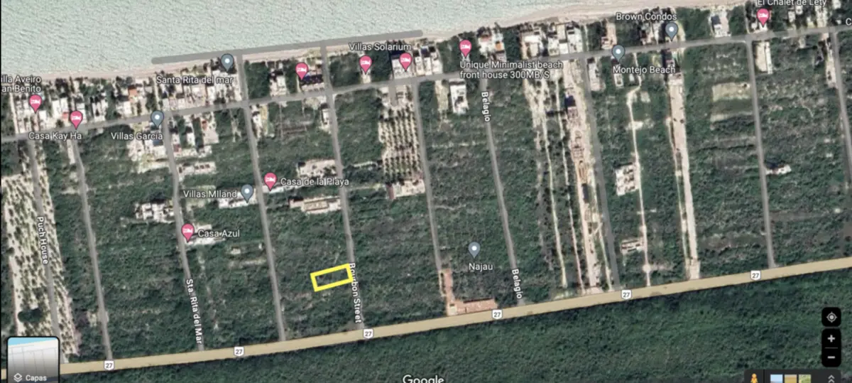 Terreno en Venta en Playa de San Benito, Yucatan/ a 250mts del mar — foto 2