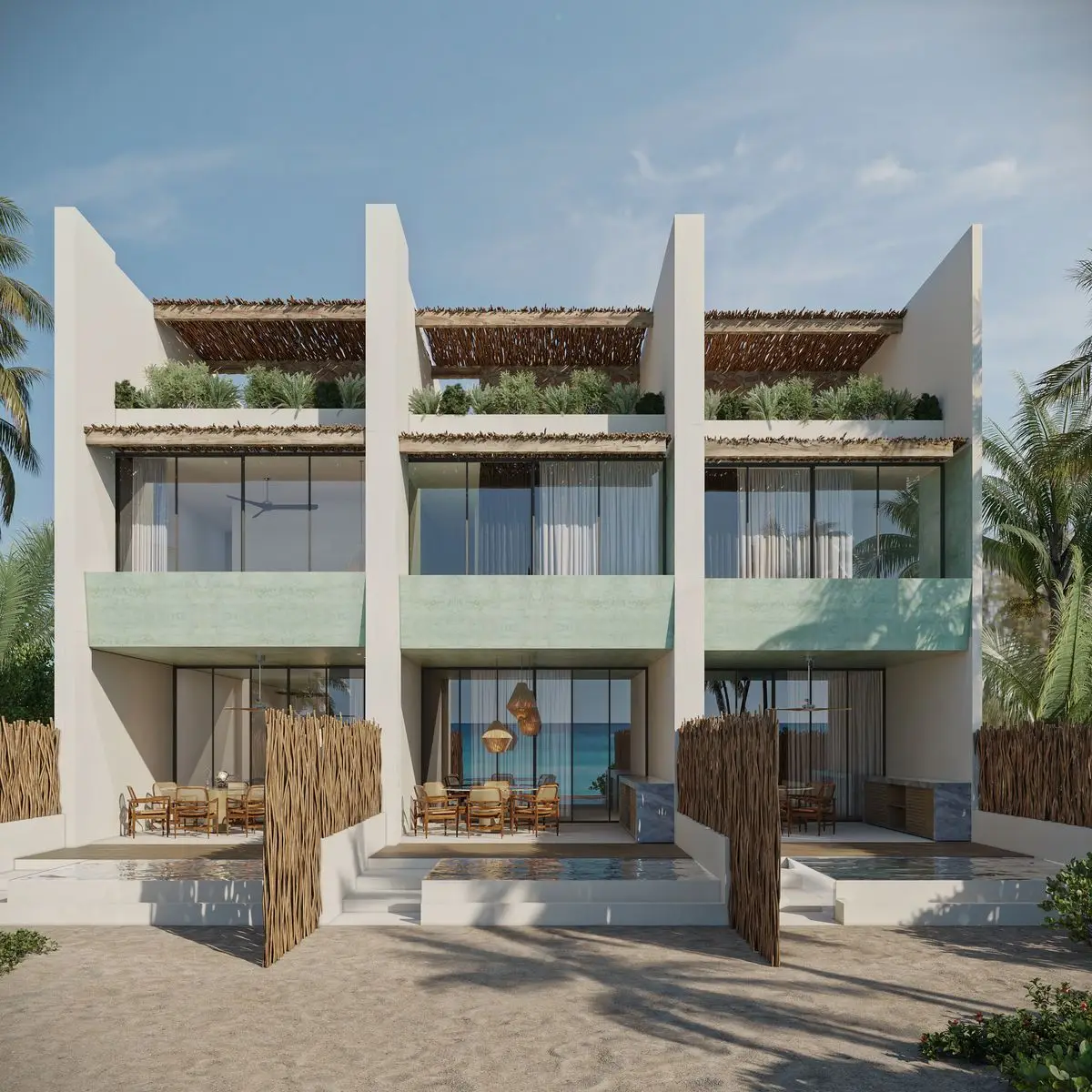 Casita linda frente al mar