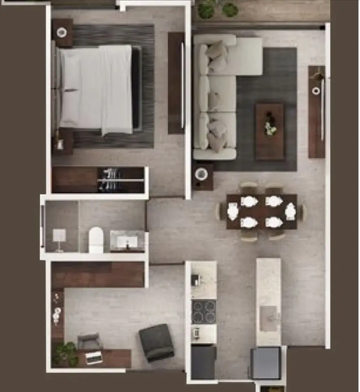 Departamento Exclusivo Complejo en Temozon Norte — foto 6