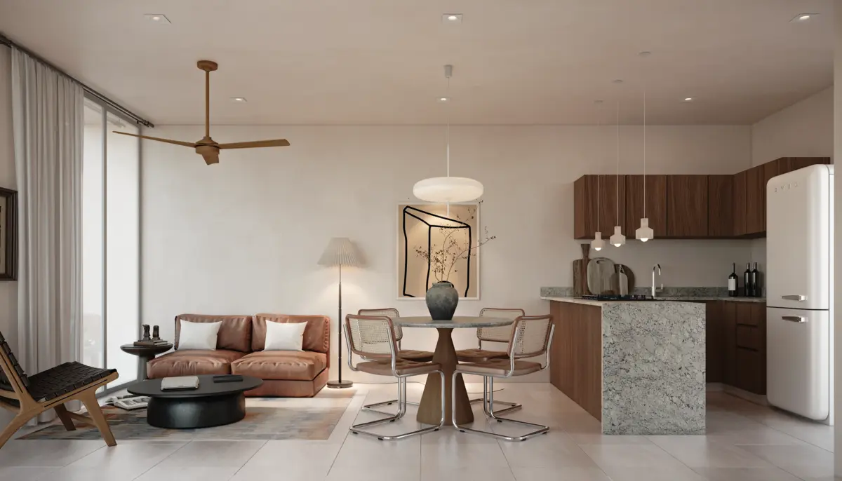 Departamento de dos recámaras en planta baja — foto 2