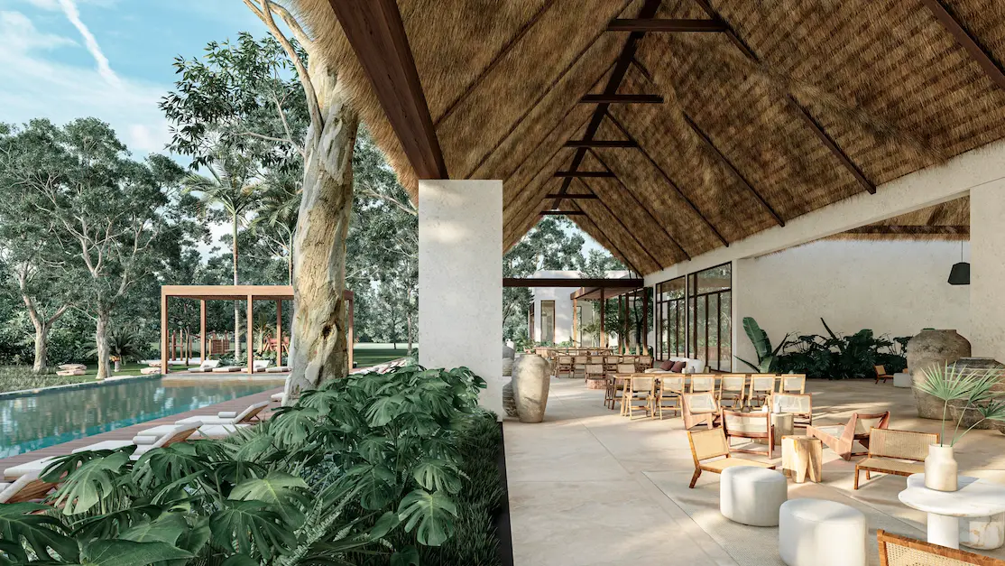 Terreno residencial en la selva maya — foto 2