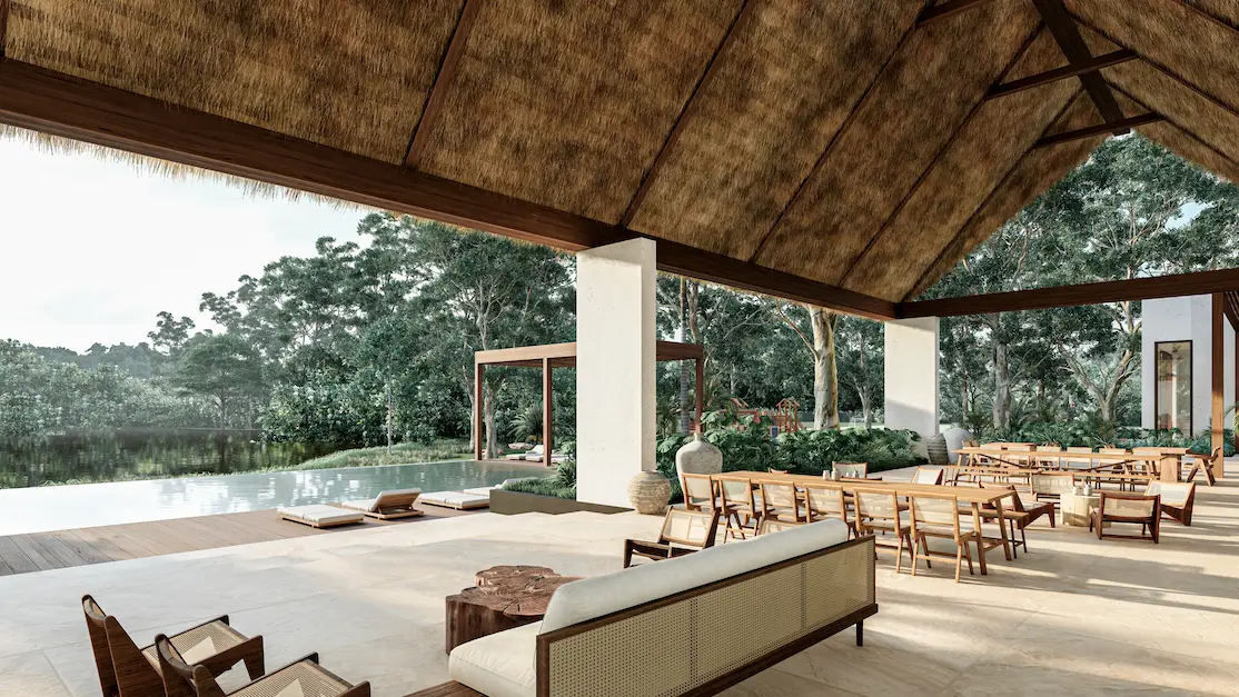 Terreno residencial en la selva maya — foto 4