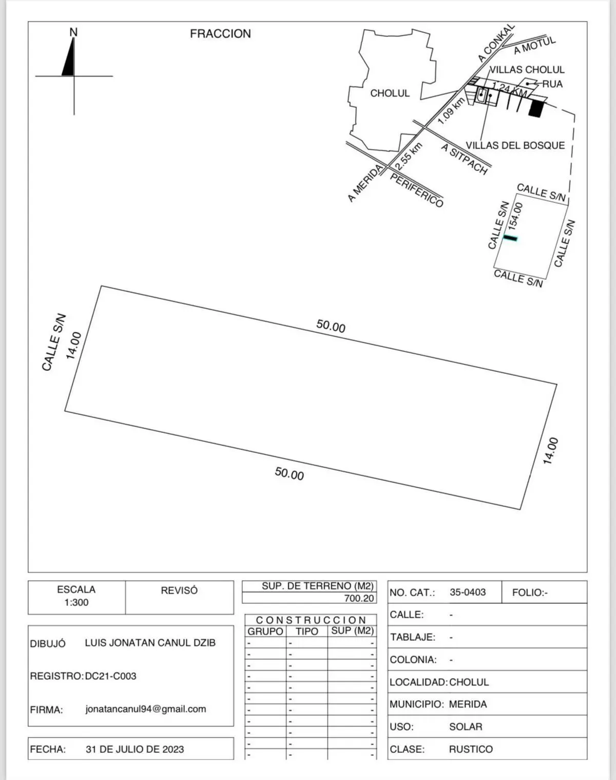 Terreno en venta en Cholul — foto 4