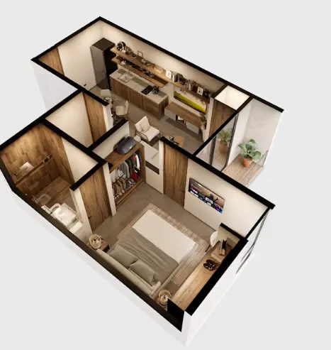 Departamento en Preventa en Temozon Norte,Merida — foto 3