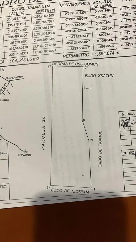 Terreno en Venta en Xtohil ,Chankom, Yucatan , cerca de Chichen Itza — foto 6