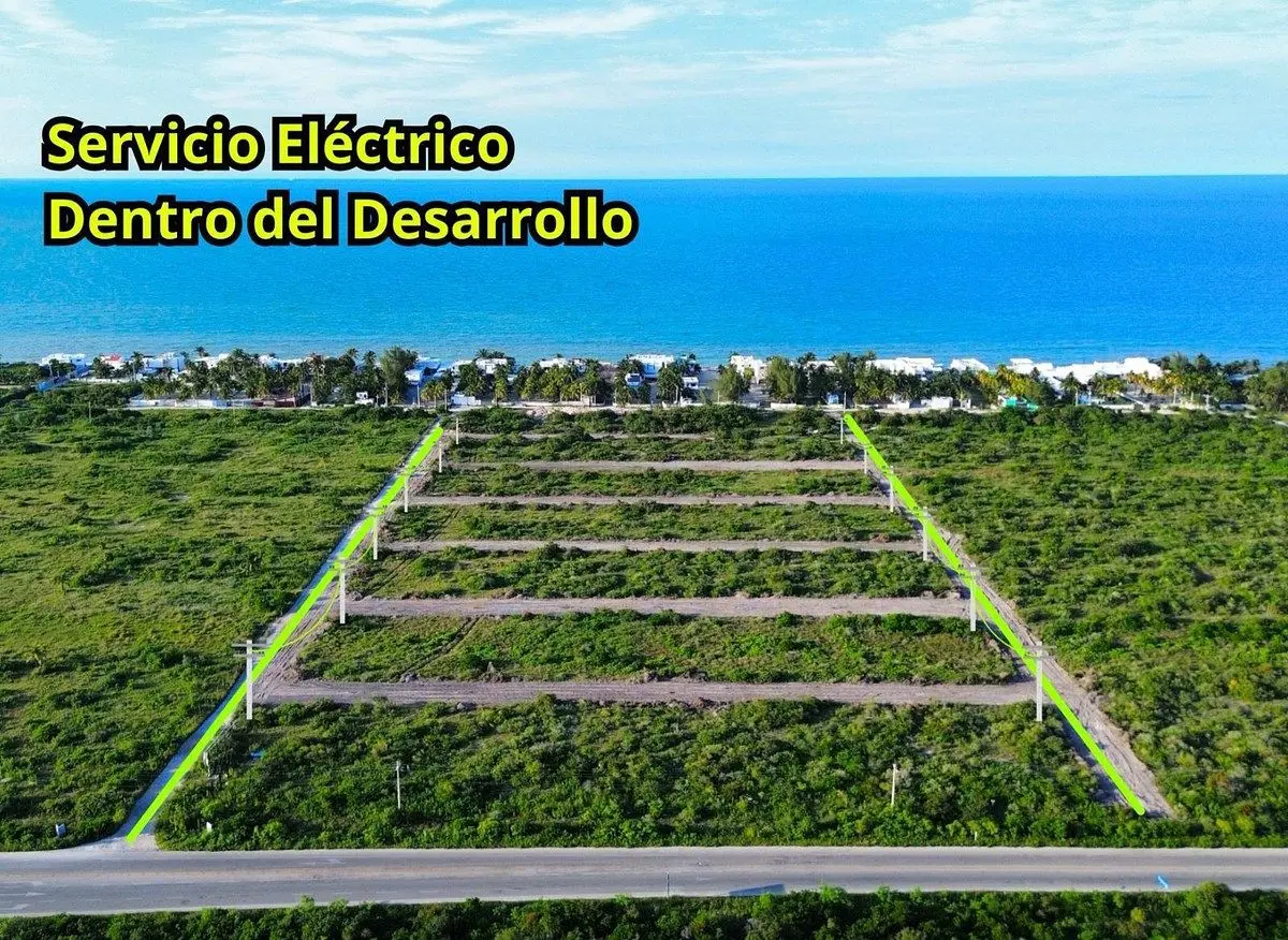 Terreno en Venta a 100 Metros del Mar de Chicxulub Puerto — foto 4