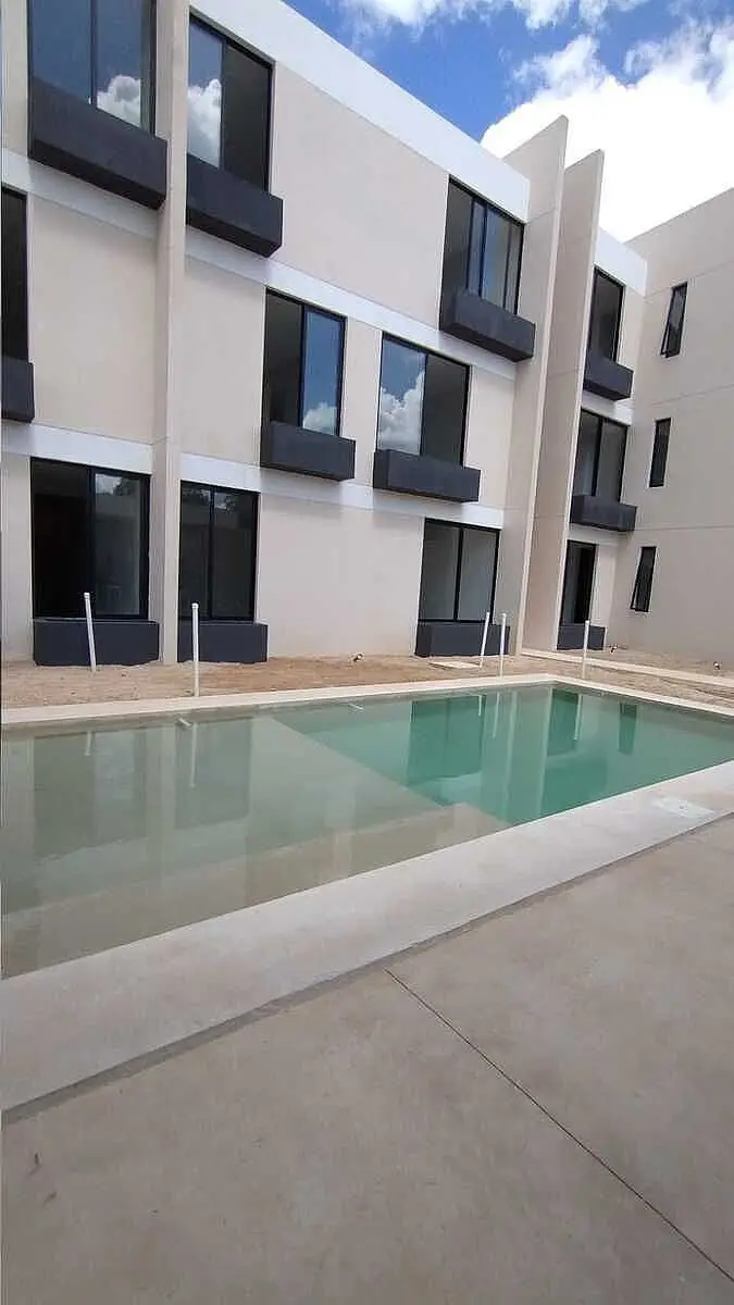 Departamento en Venta con Terraza en San Damian, Merida.Planta Baja — foto 2