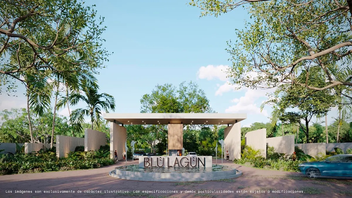 Lote Residencial en privada con lago Blü Lagün — foto 5