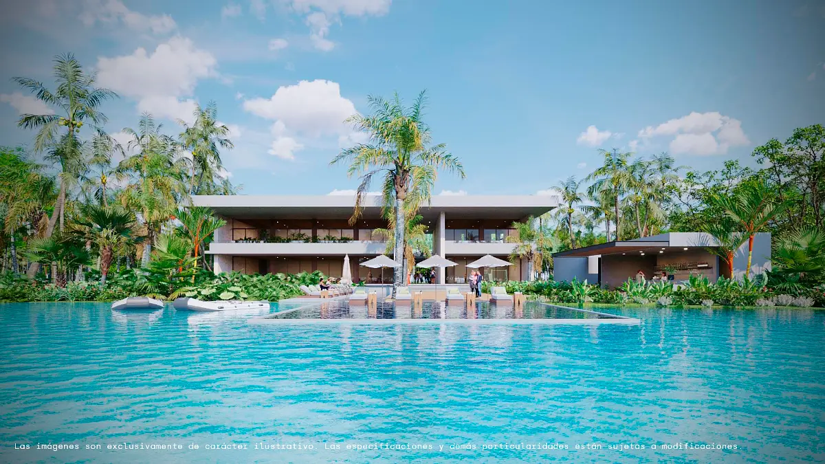 Lote Residencial en privada con lago Blü Lagün — foto 6
