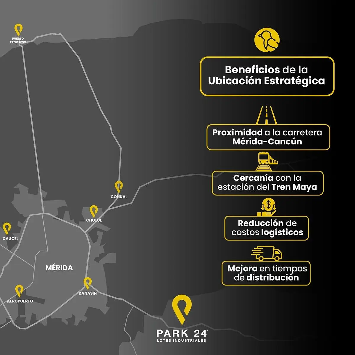 Lotes Industriales en Venta en Mérida – PARQUE 24Industrial Lots for Sale in Mérida – PARK 24 — foto 5