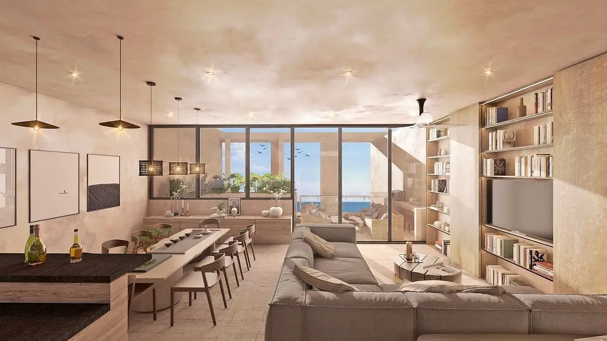 Ático frente a la playa en Telchac PuertoBeachfront Penthouse in Telchac Puerto — foto 4