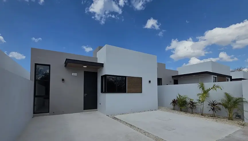 Casa nueva de una planta en Privada Tagora, Conkal — foto 3
