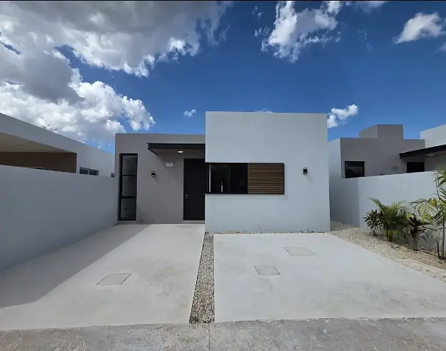 Casa nueva de una planta en Privada Tagora, Conkal — foto 4