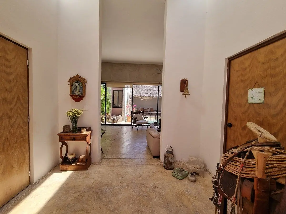Casa de una planta con alberca y amplio terreno en Cholul, Mérida — foto 6