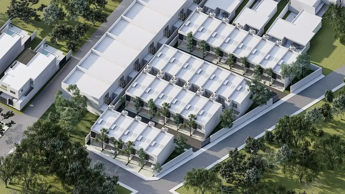 Preventa de Townhouses dentro de periférico con Paneles Solares — foto 5