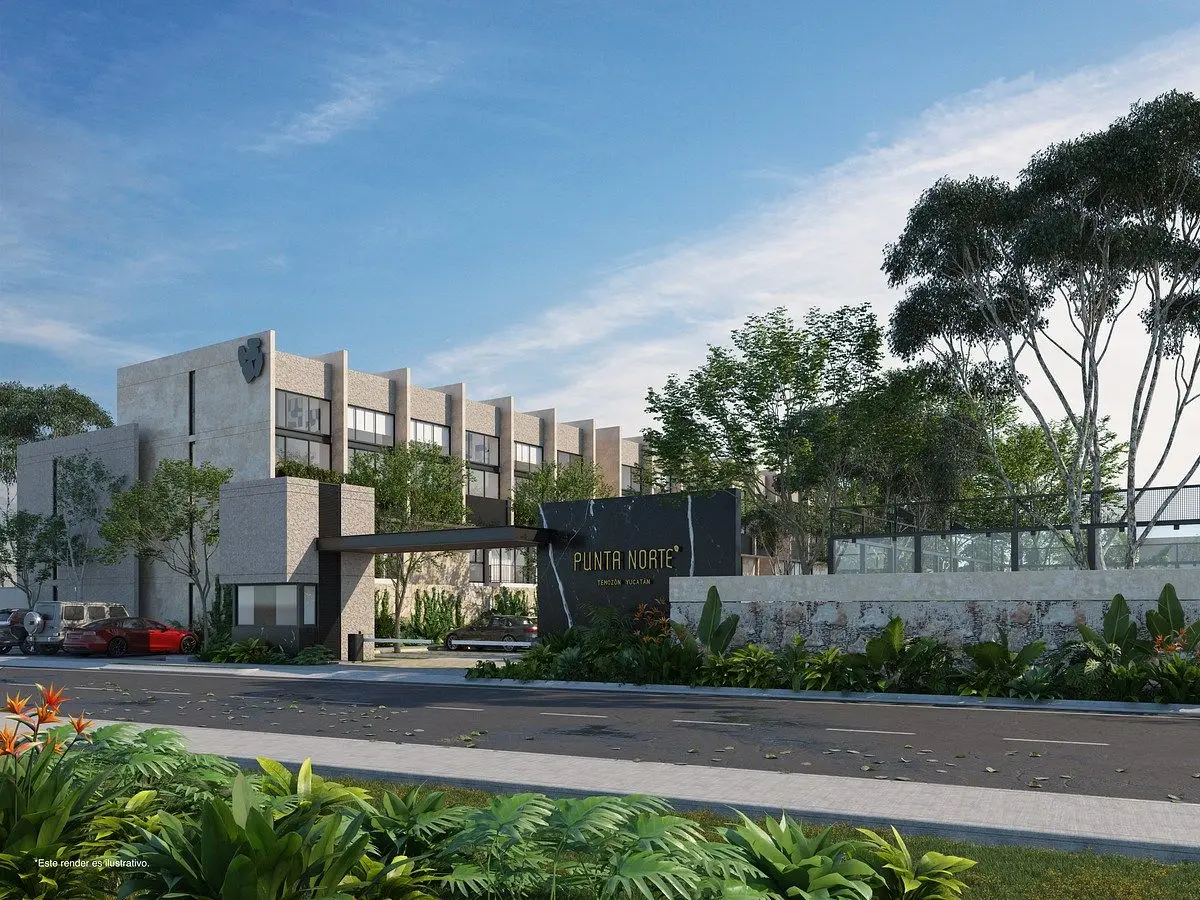 Departamento en preventa en Temozón Norte, Mérida Yucatán — foto 5
