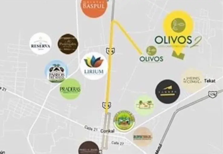 Lote de Inversion en Venta en Olivos, Conkal Yucatan — foto 2