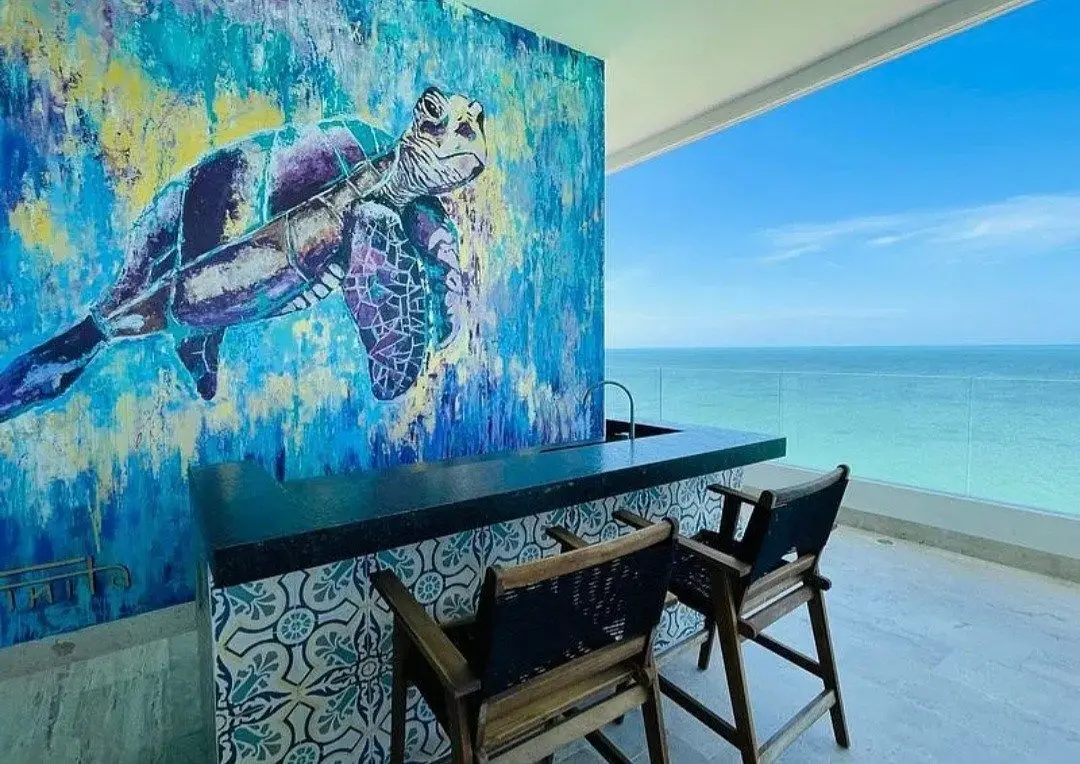 Penthouse en Venta Frente al Mar en Chicxulub Puerto, Entrega Inmediata — foto 4