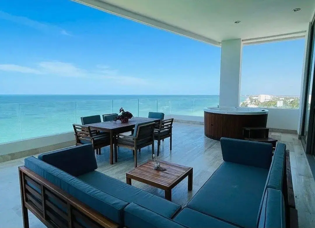 Penthouse en Venta Frente al Mar en Chicxulub Puerto, Entrega Inmediata — foto 5