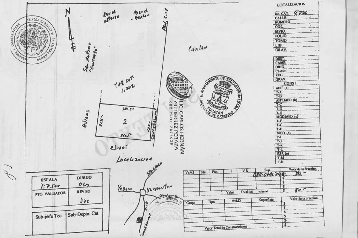 Land in Dzidzantun, 40 pesos per sq meter! — foto 2