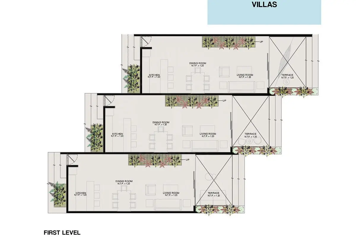 The Sky, Beachfront Lot with Plans for a modern beachfront villa in Sisal.El Cielo, Beachfront Lot with Plans for a modern beachfront villa in Sisal. — foto 3